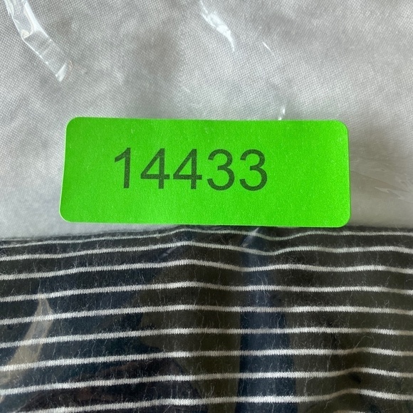 American Eagle Soft & Sexy Sleeveless Black + White Stripe Tunic Tank Top Medium - Picture 11 of 11